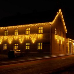LED světelné krápníky - 3 x 0,9 m, teple bílá, 174 diod Obrázek pro produkt LED světelné krápníky - 3 x 0,9 m, teple bílá, 174 diod