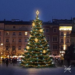 Obrázek pro produkt LED světelná sada na stromy vysoké 9-11m, teplá bílá s Flash, dekory EFD05W