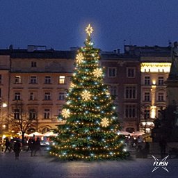 Obrázek pro produkt LED světelná sada na stromy vysoké 9-11m, teplá bílá s Flash, dekory 8EFD08W