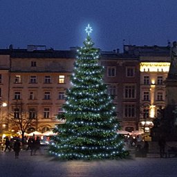 LED světelná sada na stromy vysoké 6-8m, ledová bílá Obrázek pro produkt LED světelná sada na stromy vysoké 6-8m, ledová bílá