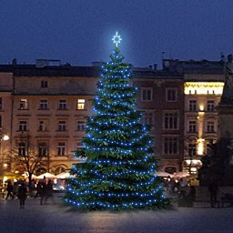 LED světelná sada na stromy vysoké 6-8m, modrá Obrázek pro produkt LED světelná sada na stromy vysoké 6-8m, modrá