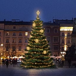 Obrázek pro produkt LED světelná sada na stromy vysoké 6-8m, teplá bílá s dekory EFD02W