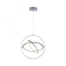 Obrázek pro produkt JELLA LED závěsné svítidlo v barvě oceli v moderním designu krokově stmívatelné 3000K - LEUCHTEN DIREKT / JUST LIGHT