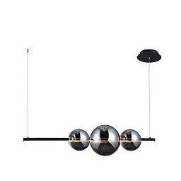 Obrázek pro produkt LED Závěsné svítidlo Azzardo Sandra 3 Dimm black AZ3352 48W 4800lm 3000K IP20 120cm stmívatelné černé - AZZARDO