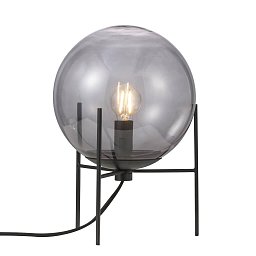 Obrázek pro produkt Stolní lampa Alton 15W E14 černá kouřová - NORDLUX