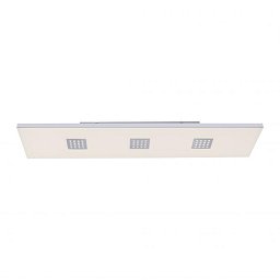 Obrázek pro produkt PURE-NEO LED stropní svítidlo v barvě kartáčovaného hliníku, nastavitelnou barvou světla a funkcí stmívání 2700-5000K - PAUL NEUHAUS