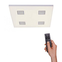 Obrázek pro produkt PURE-NEO LED stropní svítidlo hranaté v puristickém designu s nastavitelnou barvou světla a funkcí stmívání 2700-5000K - PAUL NEUHAUS