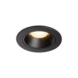 Obrázek pro produkt NUMINOS® DL S vnitřní LED zápustné stropní svítidlo černá/černá 3000 K 55° včetně listových pružin - BIG WHITE (SLV)