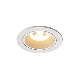 Obrázek pro produkt NUMINOS® DL S vnitřní LED zápustné stropní svítidlo bílá/bílá 2700 K 55° včetně listových pružin - BIG WHITE (SLV)