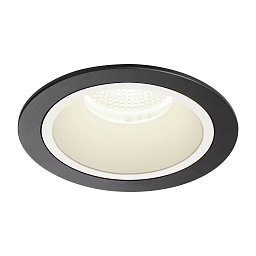 Obrázek pro produkt NUMINOS® DL L vnitřní LED zápustné stropní svítidlo černá/bílá 4000 K 55° - BIG WHITE (SLV)