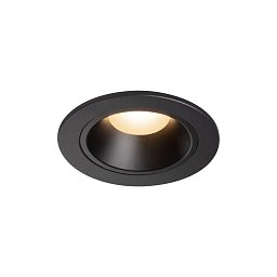 Obrázek pro produkt NUMINOS® DL S vnitřní LED zápustné stropní svítidlo černá/černá 2700 K 40° včetně listových pružin - BIG WHITE (SLV)