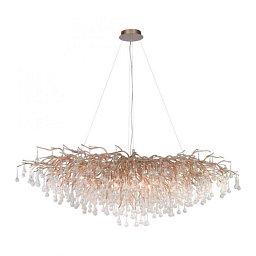 Závěsné svítidlo ICICLE 15x G9 40W š.150cm mosaz - PAUL NEUHAUS Obrázek pro produkt Závěsné svítidlo ICICLE 15x G9 40W š.150cm mosaz - PAUL NEUHAUS