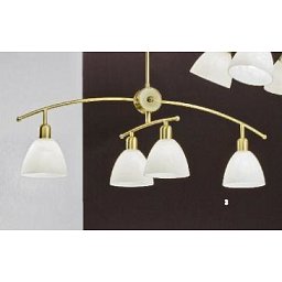 Obrázek pro produkt Závěsné svítidlo 4x60W E14 satin, teleskop, výška 106cm - ORION