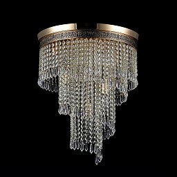 Obrázek pro produkt Lustr Cascade 7xE14 420W mosaz křišťálový kaskádový design - MAYTONI