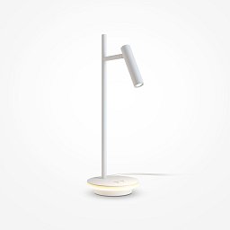 Obrázek pro produkt Stolní lampa Estudo 3000K 8W teplá bílá 550lm bílý kov - MAYTONI