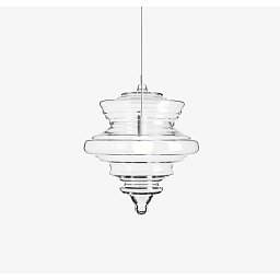 Závěsné svítidlo Neverending Glory La Scala M čiré E27 6W 2700K 420lm - LASVIT Obrázek pro produkt Závěsné svítidlo Neverending Glory La Scala M čiré E27 6W 2700K 420lm - LASVIT