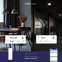 Obrázek pro produkt Smart dálkové ovládání bílá - NORDLUX