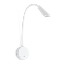 BOKEN nástěnná lampa na čtení, bílá - FARO Obrázek pro produkt BOKEN nástěnná lampa na čtení, bílá - FARO