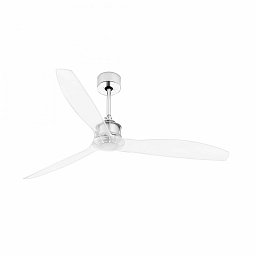 JUST FAN M, chrom, stropní ventilátor s DC motorem - FARO Obrázek pro produkt JUST FAN M, chrom, stropní ventilátor s DC motorem - FARO