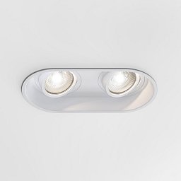 Obrázek pro produkt Downlight svítidlo Minima Round Twin nastavitelné 2x6W GU10 bílá - ASTRO Lighting