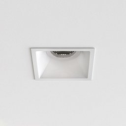 Obrázek pro produkt Downlight svítidlo Minima Slimline Square fixní protipožární IP65 6W GU10 bílá - ASTRO Lighting