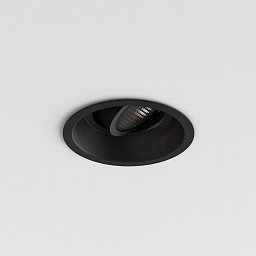 Obrázek pro produkt Downlight svítidlo Minima Slimline Round nastavitelné protipožární 6W GU10 černá - ASTRO Lighting