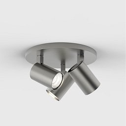 Obrázek pro produkt Bodové svítidlo Ascoli Triple Round 3x50W GU10 matný nikl - ASTRO Lighting