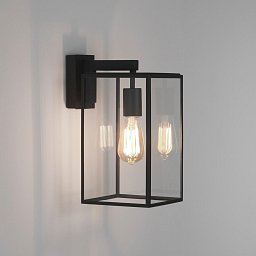 Obrázek pro produkt Venkovní nástěnné svítidlo Box Lantern 350 60W E27 černá - ASTRO Lighting