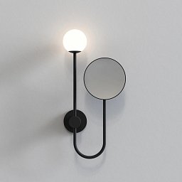 Obrázek pro produkt Nástěnné svítidlo Orb matná černá 3W LED G9 IP44 - ASTRO Lighting