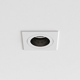 Obrázek pro produkt Downlight svítidlo Pinhole Slimline Square fixní protipožární IP65 6W GU10 bílá - ASTRO Lighting