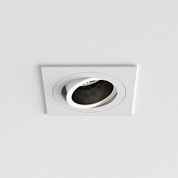 Obrázek pro produkt Downlight svítidlo Pinhole Slimline Square nastavitelné protipožární 6W GU10 bílá - ASTRO Lighting