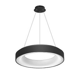 Obrázek pro produkt LED Závěsné svítidlo Azzardo Sovana Pendant 55 CCT black Dimm AZ2728 50W 2750lm 3000K-6500K IP20 55cm stmívatelné černé - AZZARDO