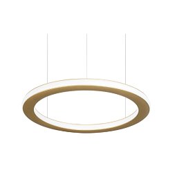 Závěsné svítidlo ALBERTA DUE zlaté 56W Ø650mm 6861lm 3000K silikon - BPM (starý kód 10250.65.HI.PN.G.SI.3K) Obrázek pro produkt Závěsné svítidlo ALBERTA DUE zlaté 56W Ø650mm 6861lm 3000K silikon - BPM (starý kód 10250.65.HI.PN.G.SI.3K)