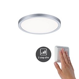 Obrázek pro produkt LED vestavné svítidlo Areo VariFit IP44 3-krokové-stmívatelné 175mm 13W 4.000K matný chrom - PAULMANN
