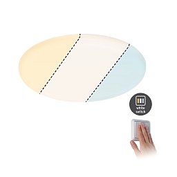 Obrázek pro produkt LED vestavné svítidlo Veluna WhiteSwitch 185mm IP44 stropní montáž 14W včetně sv. zdroje - PAULMANN