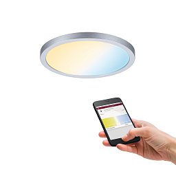 Obrázek pro produkt Smart Home Zigbee LED vestavné svítidlo Areo VariFit IP44 kruhové 175mm 13W matný chrom měnitelná bílá - PAULMANN