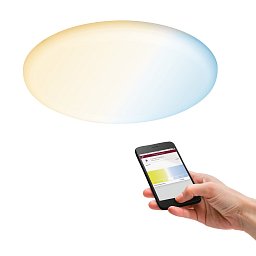 Obrázek pro produkt Smart Home Zigbee LED vestavné svítidlo Veluna VariFit měnitelná bílá 215mm IP44 17W - PAULMANN