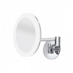 LED zvětšovací kosmetické zrcátko s nastavitelnou teplotou chromatičnosti 2700-6500K Ø20cm - NIMCO Obrázek pro produkt LED zvětšovací kosmetické zrcátko s nastavitelnou teplotou chromatičnosti 2700-6500K Ø20cm - NIMCO