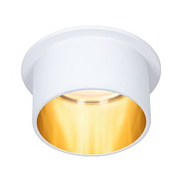 Obrázek pro produkt Vestavné svítidlo LED Gil 6W bílá mat zlatá IP44 2.700K 3-krokové-stmívatelné - PAULMANN
