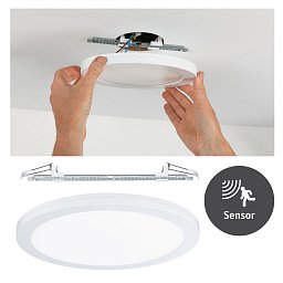 Obrázek pro produkt LED vestavné svítidlo Cover-it senzor kruhové 330mm, 22W 4000K bílá mat Panel pro vestavnou i přisazenou montáž - PAULMANN