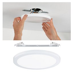 Obrázek pro produkt LED vestavné svítidlo Cover-it kruhové 330mm, 22W 4000K bílá mat Panel pro vestavnou i přisazenou montáž - PAULMANN