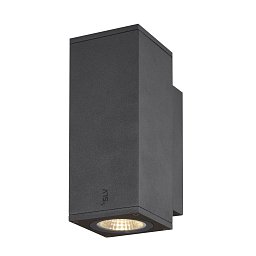 Obrázek pro produkt ENOLA SQUARE UP/DOWN S Outdoor, nástěnné LED svítidlo, antracitové - BIG WHITE (SLV)