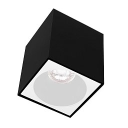 Obrázek pro produkt ESSENZA přisazené svítidlo SQ GU10 černá/bílá 96mm - CENTURY