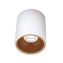 Obrázek pro produkt ESSENZA přisazené svítidlo GU10 bílá/zlatá 96mm - CENTURY