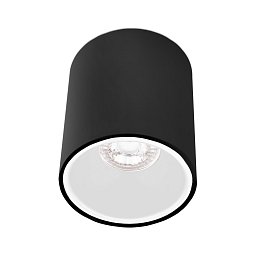 Obrázek pro produkt ESSENZA přisazené svítidlo GU10 černá/bílá 96mm - CENTURY