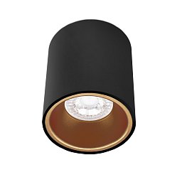 Obrázek pro produkt ESSENZA přisazené svítidlo GU10 černá/zlatá 80mm - CENTURY