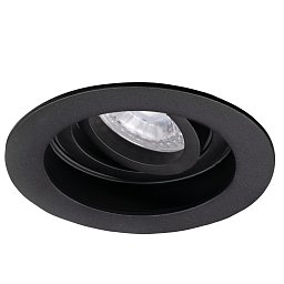Obrázek pro produkt KLAK ROUND XL vestavné nastavitelné svítidlo GU10 černá - CENTURY