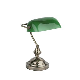 BANKER starozlatá stolní lampa - FARO Obrázek pro produkt BANKER starozlatá stolní lampa - FARO