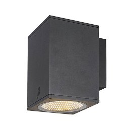 Obrázek pro produkt ENOLA SQUARE L single Outdoor, nástěnné LED svítidlo, antracitové, CCT 3000/4000K - BIG WHITE (SLV)