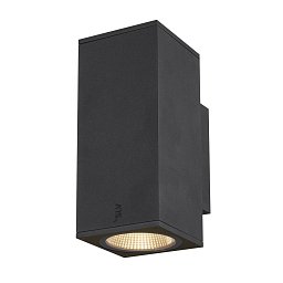 Obrázek pro produkt ENOLA SQUARE UP/DOWN M venkovní LED nástěnné přisazené svítidlo antracit - BIG WHITE (SLV)